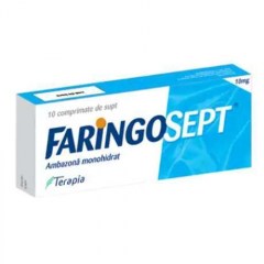 Faringosept 10mg, 10 comprimate, Terapia